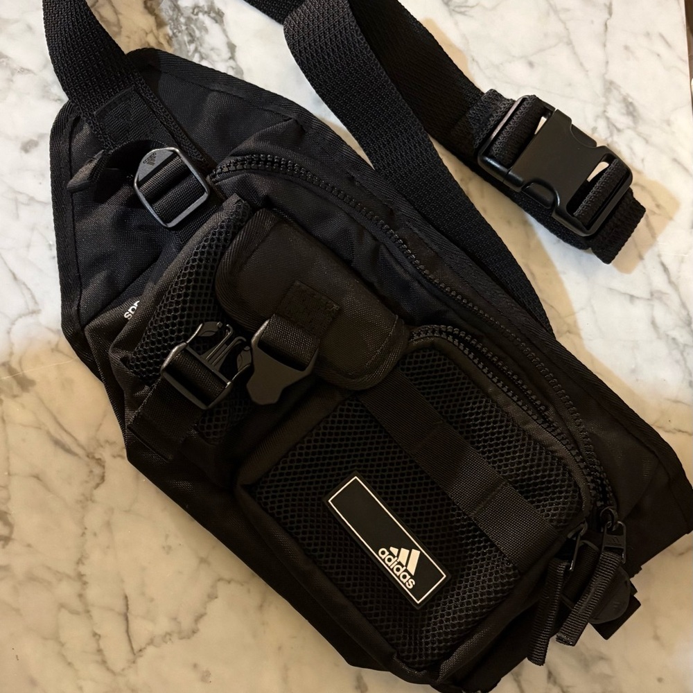 Adidas Black Utility Belt Bag